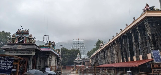 arunachalam temple 1000 pillar mandapam