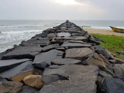 Pondicherry Promenade Beach