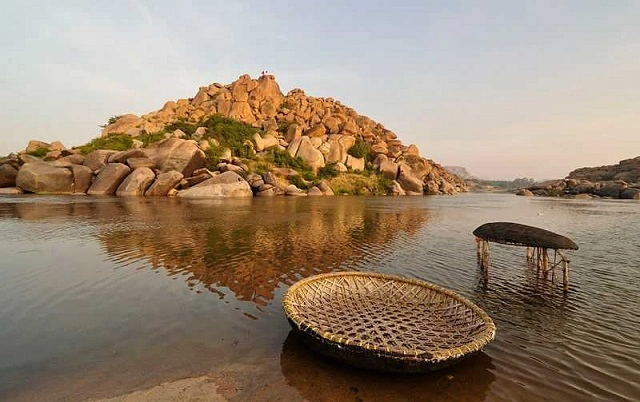 Rafting on the Tungabhadra River