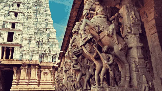 Srirangam Temple Gopuram Photos