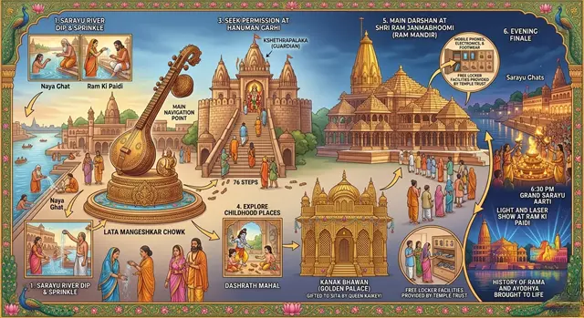 ayodhya ram mandir darshan