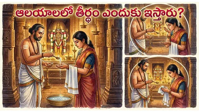 Teertham significance in Telugu