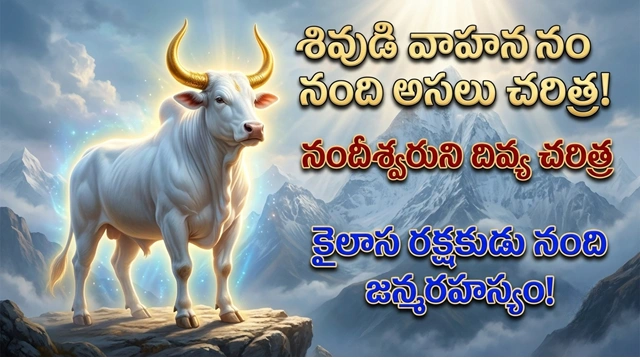Sivudi vahanam nandi charitra
