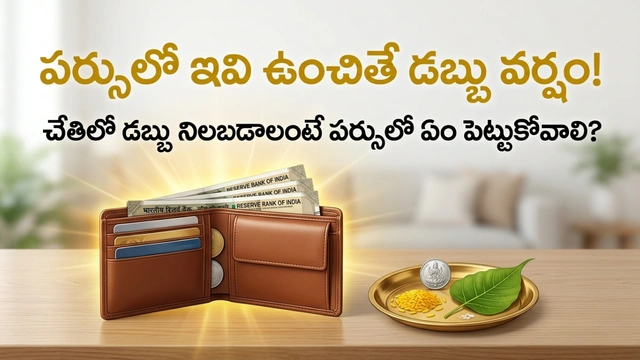 Vastu tips for money wallet