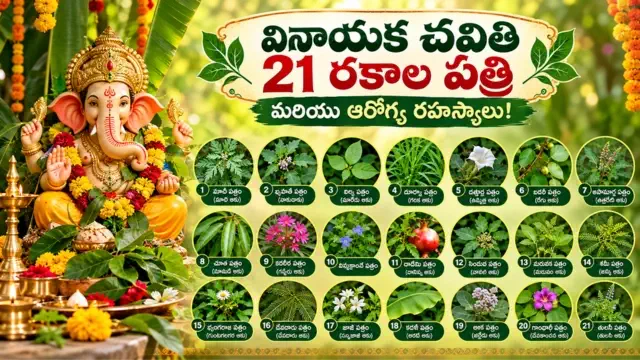 vinayaka chavithi 21 patri names
